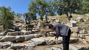 Arsameia Ören Yeri’nde 54 yıl aradan sonra kazılar yeniden başladı, tarih gün yüzüne çıkıyor!