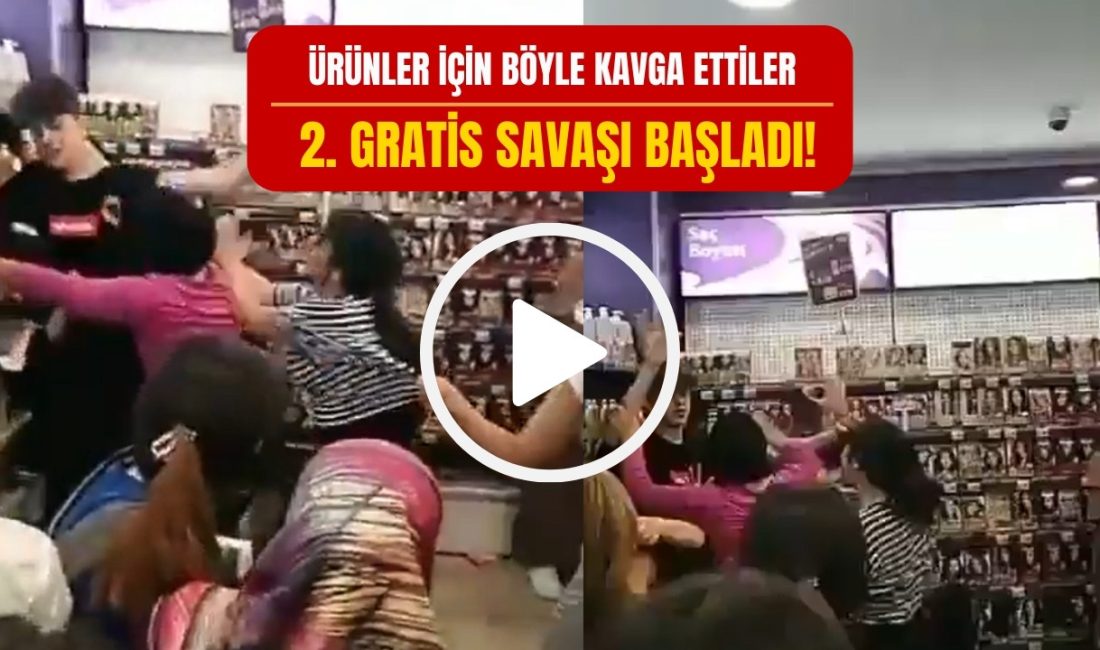 Gratis indirimleri nedeniyle mağazalarda