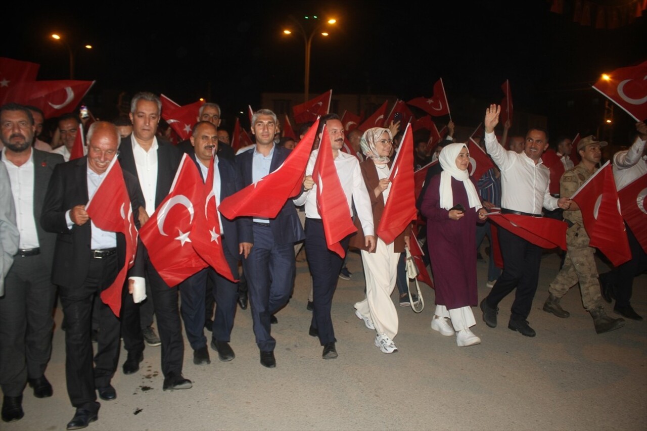 Muş'un Malazgirt ilçesinde, Malazgirt Zaferi'nin 953. yıl dönümü etkinlikleri kapsamında Türk...