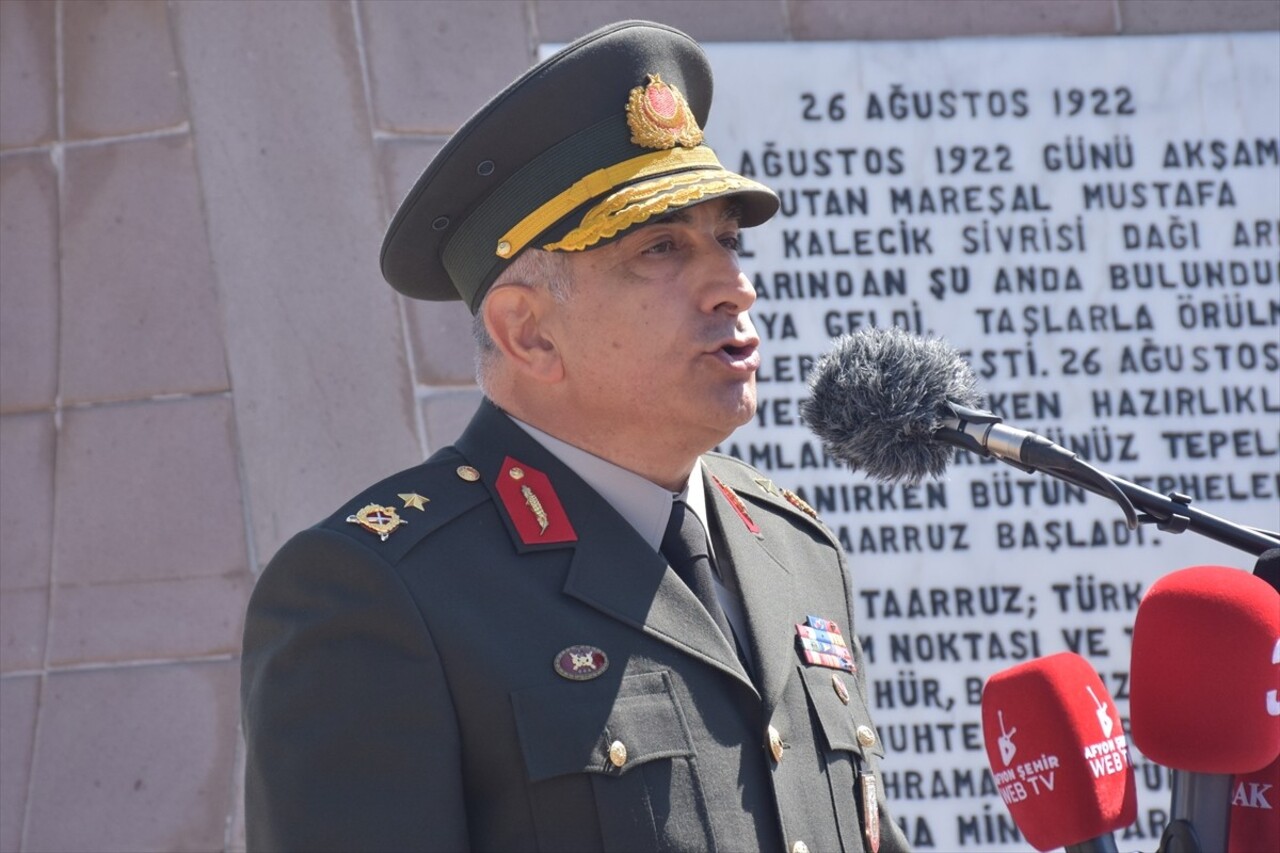 TBMM Başkanı Numan Kurtulmuş, Büyük Taarruz emrinin verildiği Kocatepe'deki Başkomutan Mustafa...