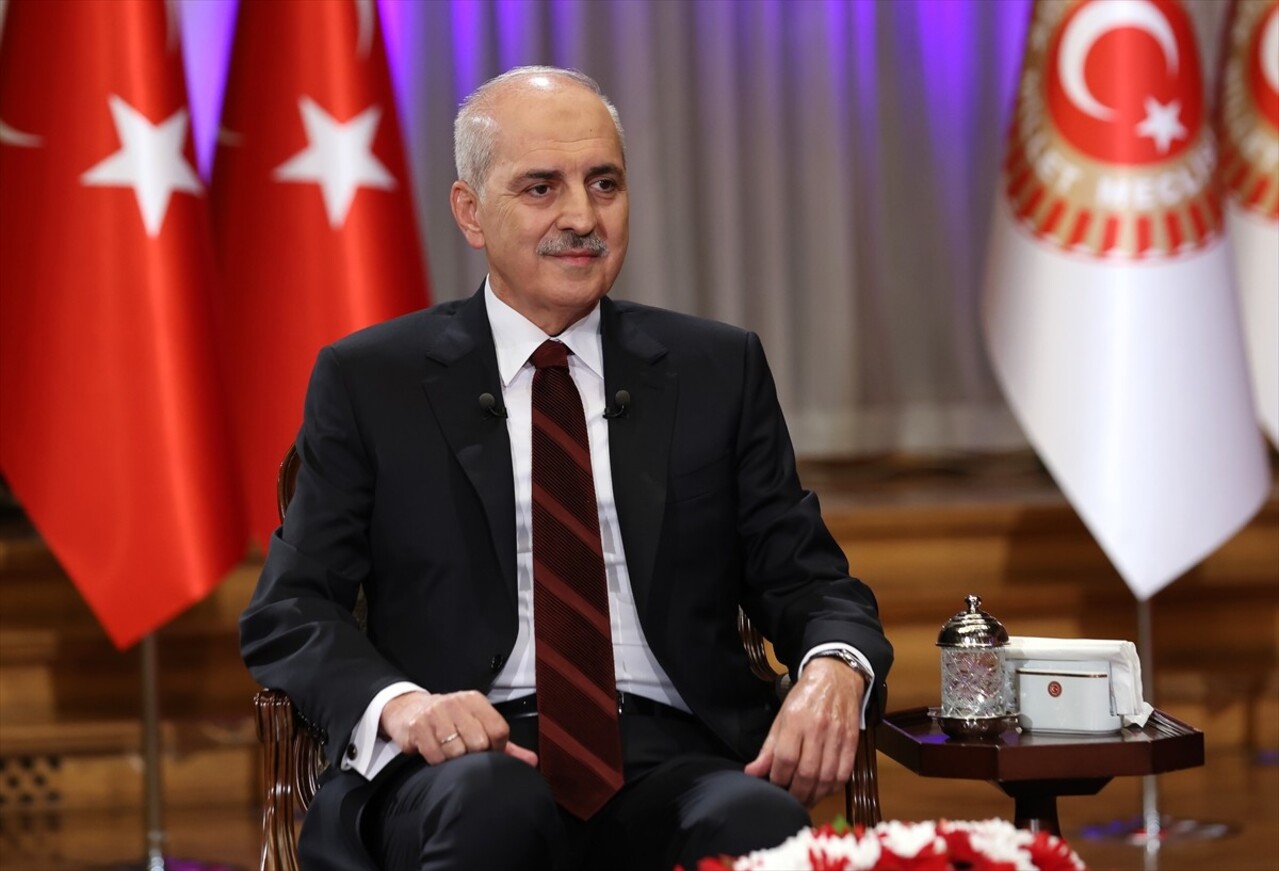 TBMM Başkanı Numan Kurtulmuş, Habertürk canlı yayına katılarak gündeme ilişkin soruları...