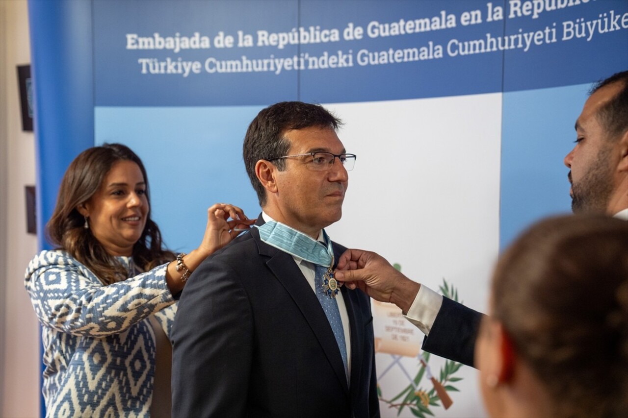 Orta Amerika ülkesi Guatemala, Türkiye'nin bir önceki Guatemala Büyükelçisi Mehmet Erkan Aytun'a...