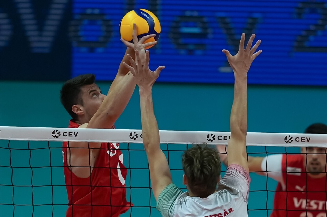 2026 Avrupa Şampiyonası Elemeleri A Grubu'ndaki ikinci maçında A Milli Erkek Voleybol Takımı ile...