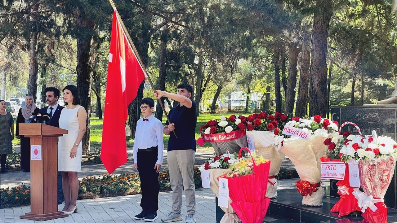 Kırgızistan'ın başkenti Bişkek'te, 30 Ağustos Zafer Bayramı ve Türk Silahlı Kuvvetler Günü...