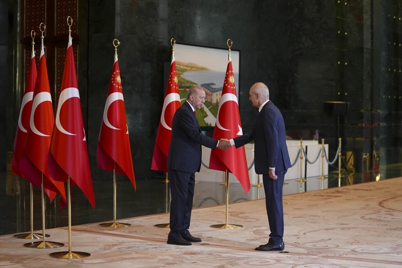 Cumhurbaşkanı Recep Tayyip Erdoğan, Cumhurbaşkanlığı Külliyesi'nde 30 Ağustos Zafer Bayramı...