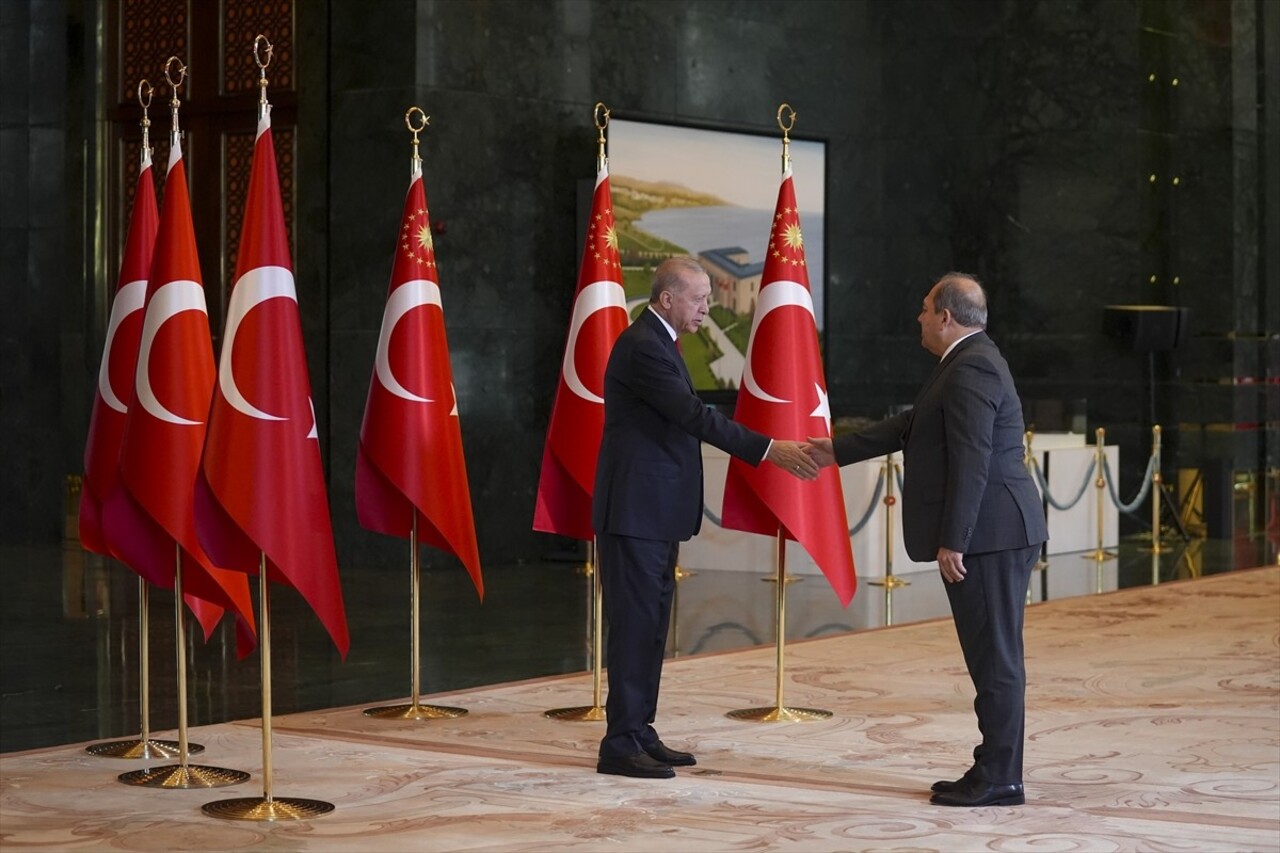 Cumhurbaşkanı Recep Tayyip Erdoğan, Cumhurbaşkanlığı Külliyesi'nde 30 Ağustos Zafer Bayramı...