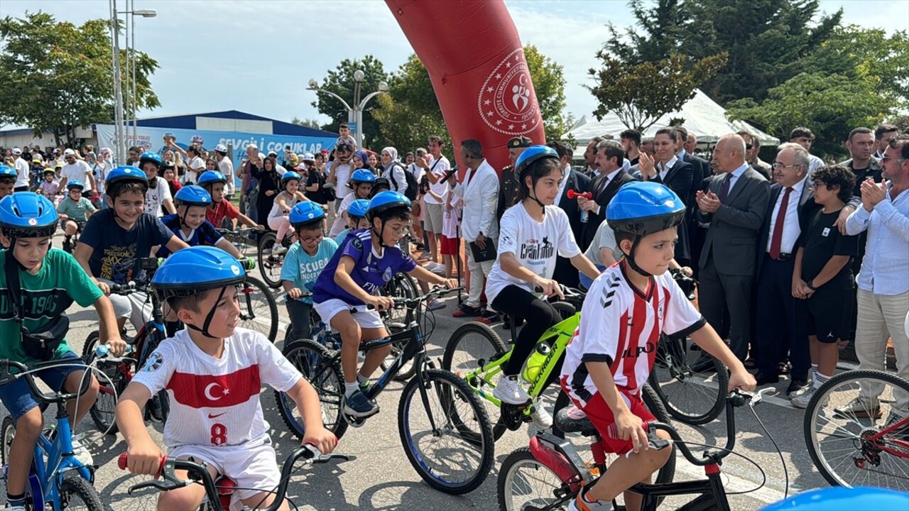 Türkiye Bisiklet Federasyonu ile Samsun Sivil Toplum Kuruluşları Federasyonu (SAMKON) iş...