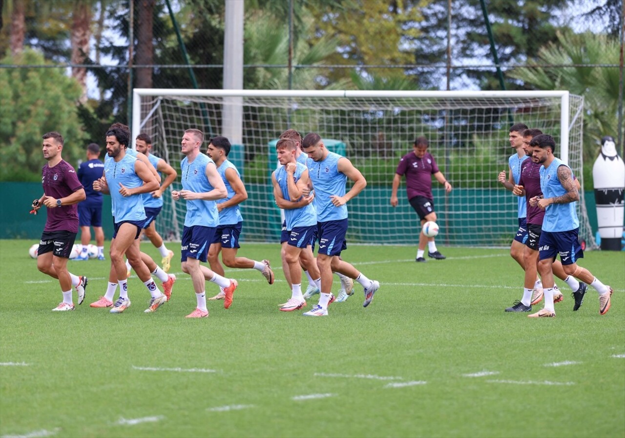 Trabzonspor, Trendyol Süper Lig'de 1 Eylül Pazar günü deplasmanda karşılaşacağı İkas Eyüpspor...