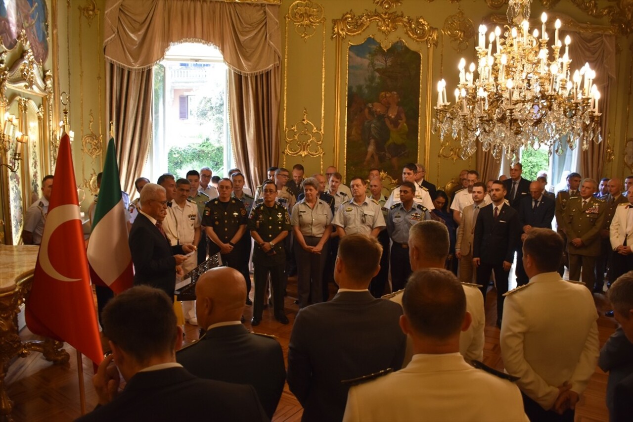 30 Ağustos Zafer Bayramı ve Türk Silahlı Kuvvetleri Günü, Türkiye'nin Roma Büyükelçiliğinde...