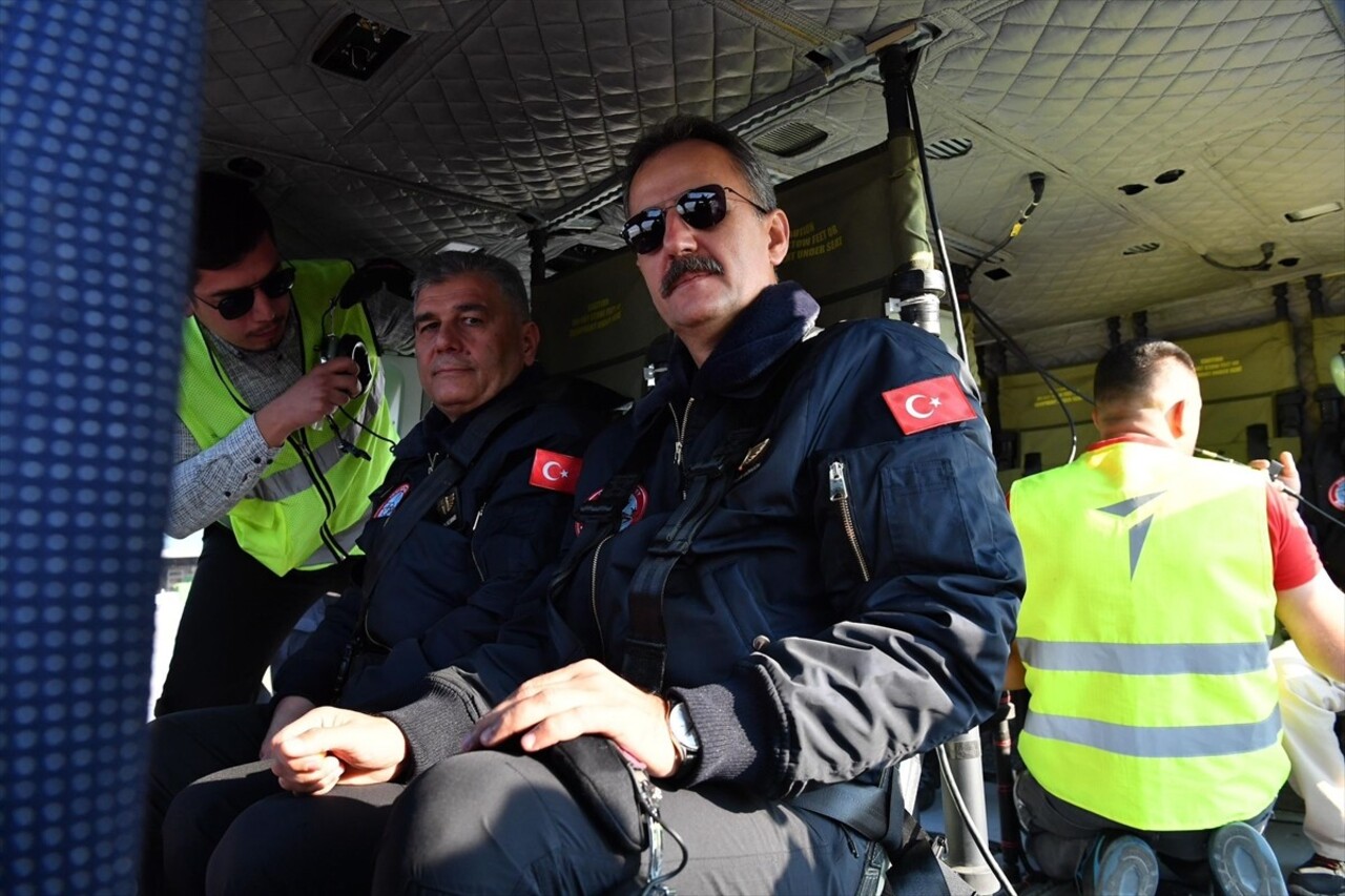 Cumhurbaşkanlığı Savunma Sanayii Başkanı Prof. Dr. Haluk Görgün, T625 GÖKBEY helikopteri ile...