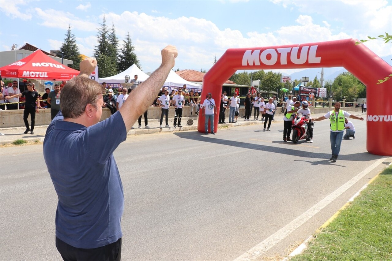 Erzincan'da, Valilik, Erzincan Belediyesi ve Erzincan Motosiklet Kulübü ortaklığında, Erzincan...