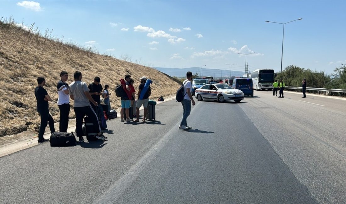 Bursa'nın Nilüfer ilçesinde seyir