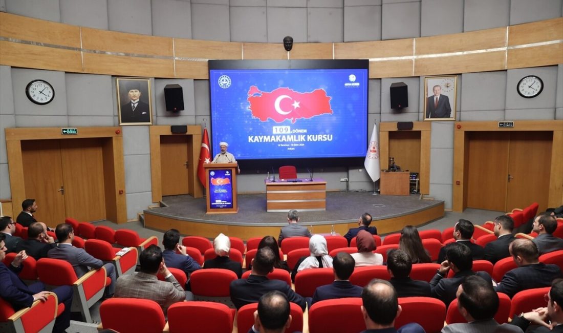 Diyanet İşleri Başkanı Erbaş,