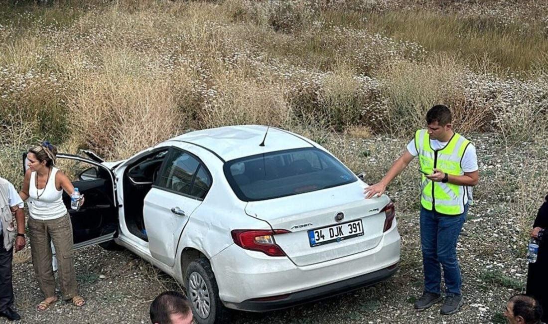 Erzincan'da meydana gelen trafik