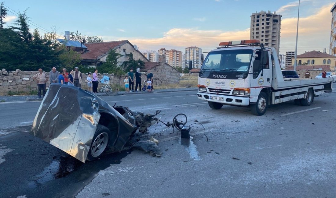 Kayseri'de meydana gelen trafik