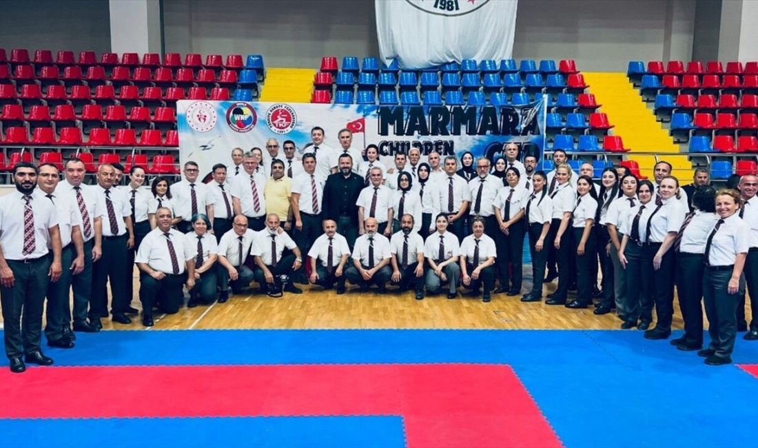 İstanbul'da düzenlenen karate şampiyonasında