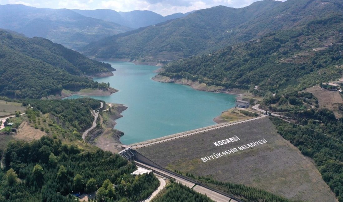 Kocaeli'nin Yuvacık Barajı'nda doluluk