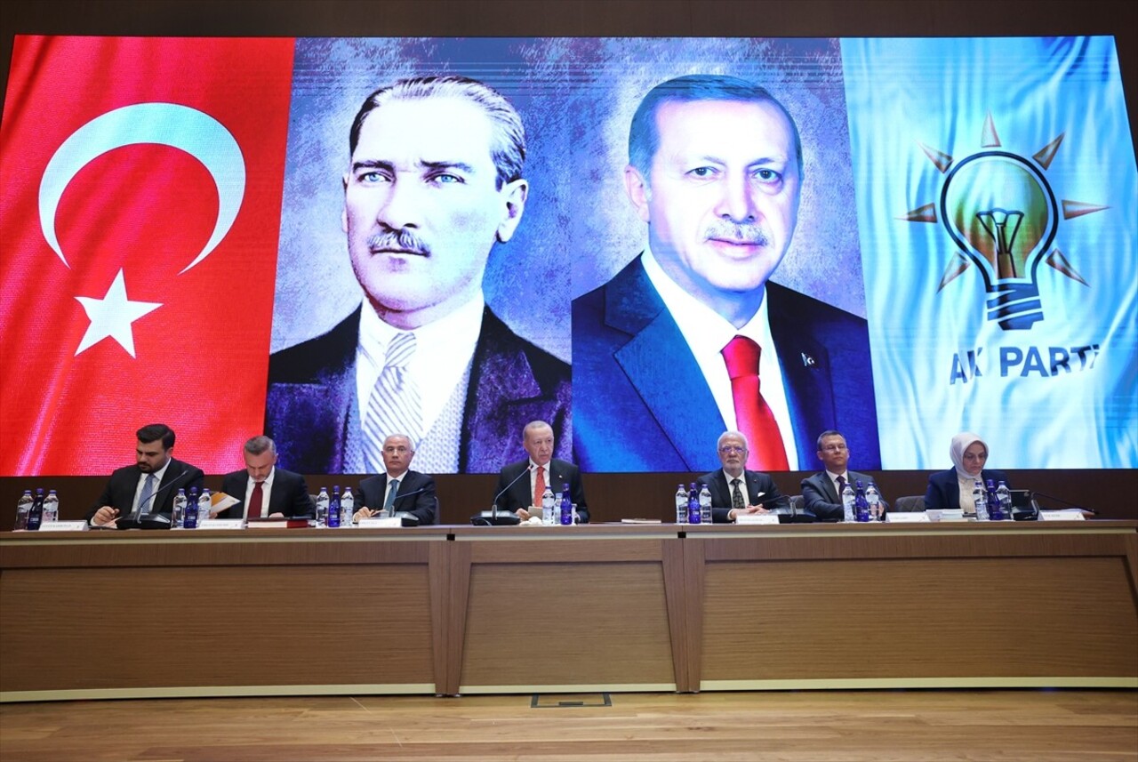 AK Parti Merkez Karar ve Yönetim Kurulu (MKYK), Cumhurbaşkanı ve AK Parti Genel Başkanı Recep...