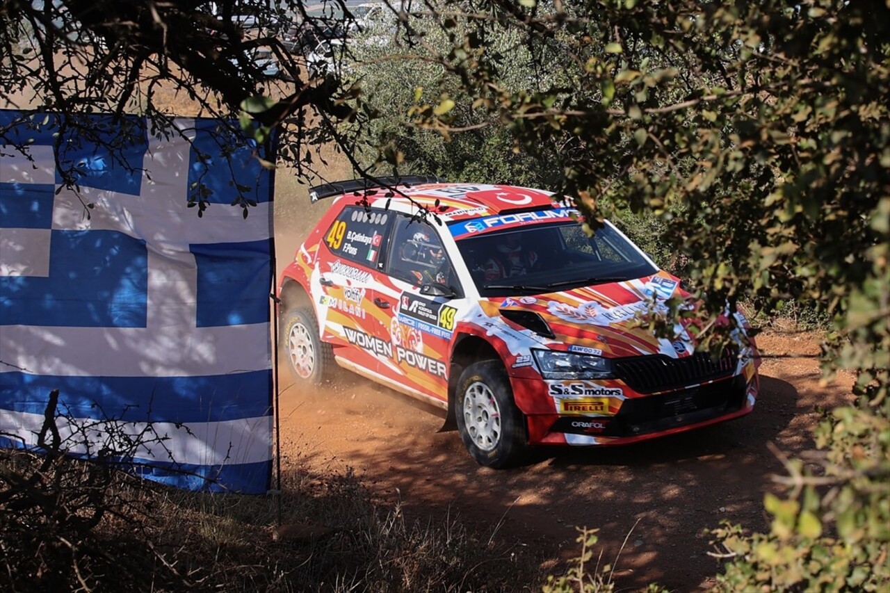 Dünya Ralli Şampiyonası (WRC) takviminin 10. yarışı EKO Acropolis Ralli’sinde shakedown (deneme...