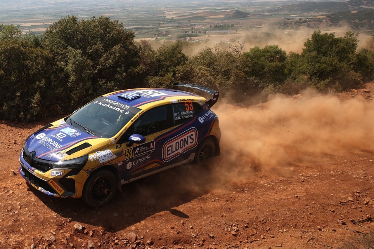 Dünya Ralli Şampiyonası (WRC) takviminin 10. yarışı EKO Acropolis Ralli’sinde shakedown (deneme...