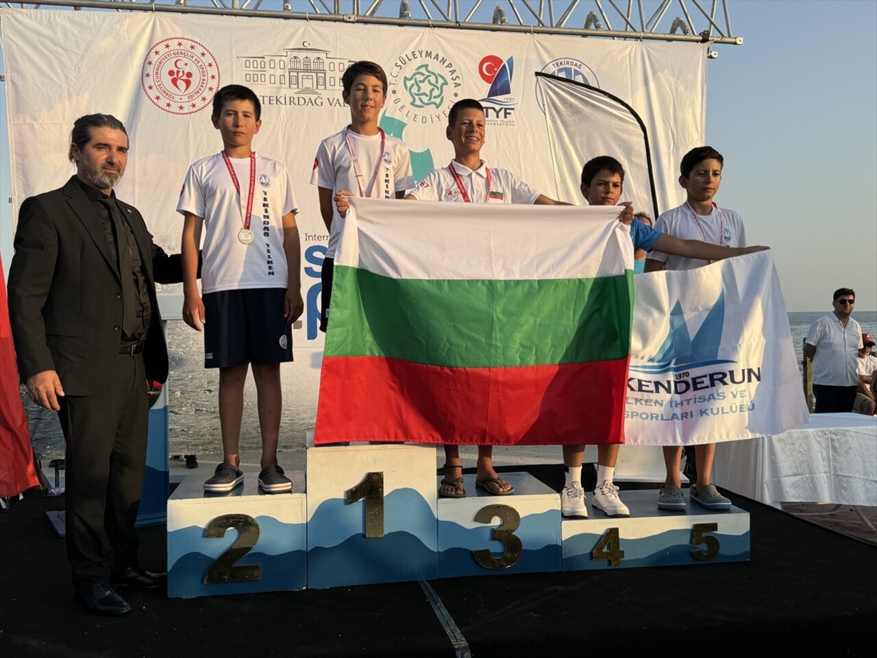 Terkirdağ'da düzenlenen 8. Uluslararası Süleymanpaşa Optimist Cup Yelken Yarışları sona erdi....