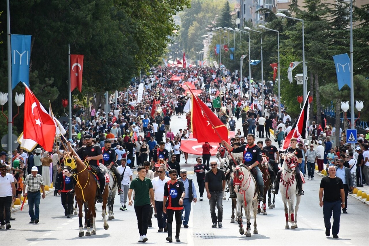 Bilecik'in Söğüt ilçesinde bu yıl 743'üncüsü düzenlenen Söğüt Ertuğrul Gazi'yi Anma ve Yörük...