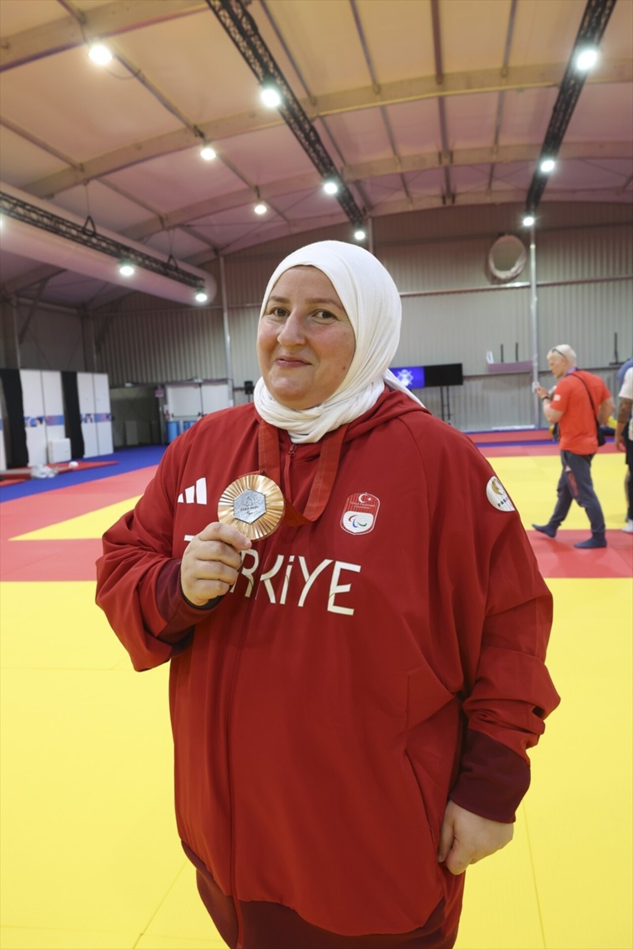 Paris 2024 Paralimpik Oyunları'nda judoda erkekler +90 kilo J2 kategorisinde İbrahim Bölükbaşı...