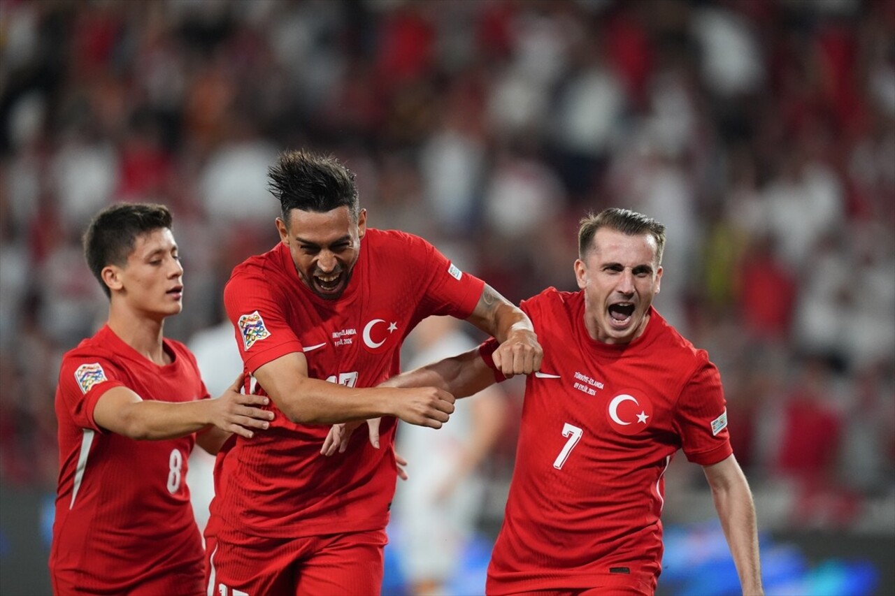 UEFA Uluslar B Ligi 4. Grup ikinci hafta maçında A Milli Futbol Takımı ile İzlanda, Gürsel Aksel...