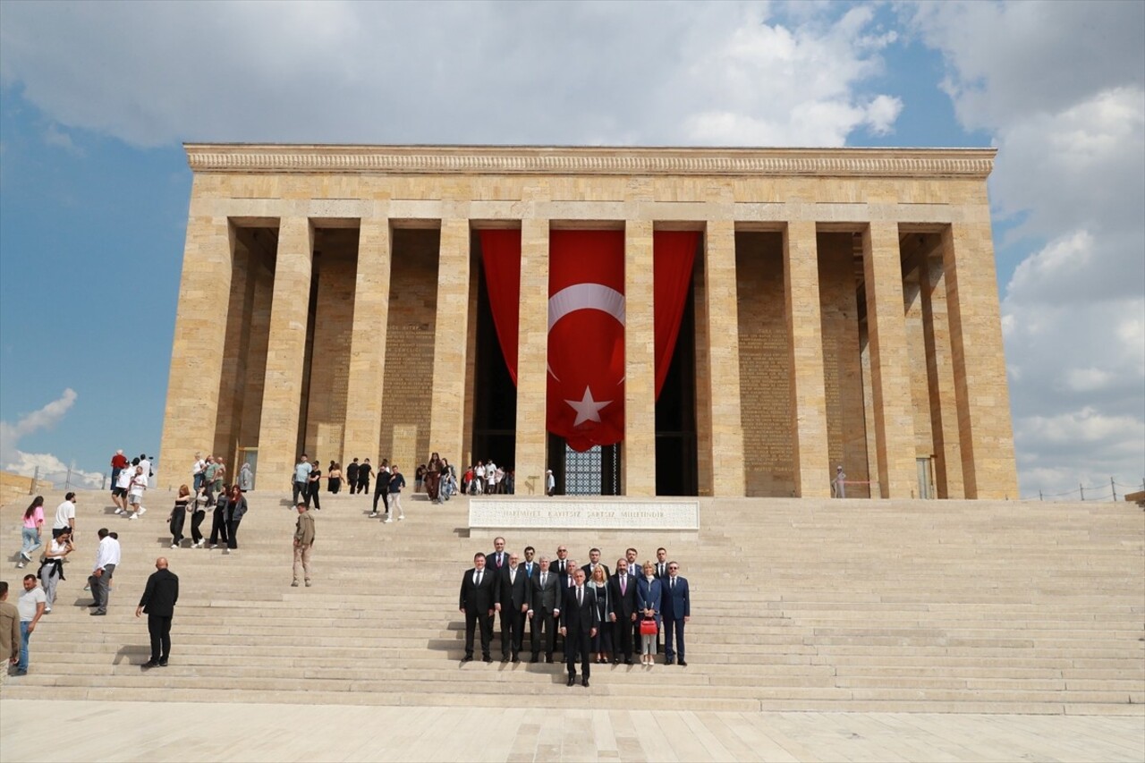 Türkiye Futbol Federasyonu (TFF) Başkanı İbrahim Hacıosmanoğlu ve yönetim kurulu üyeleri...