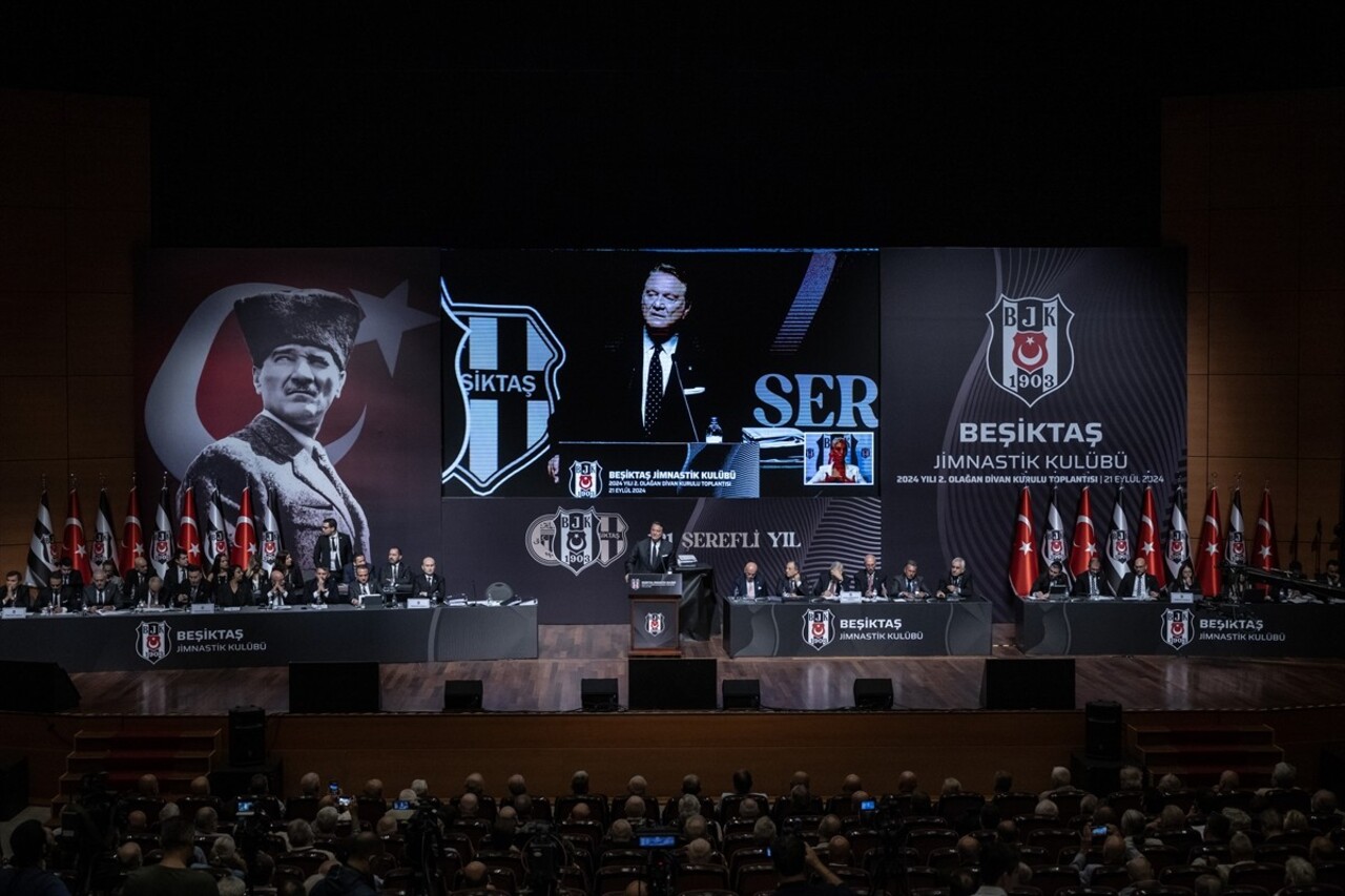 Beşiktaş Kulübü Divan Kurulunun 2024 yılı 2. olağan toplantısı, İstanbul Lütfi Kırdar Kongre ve...