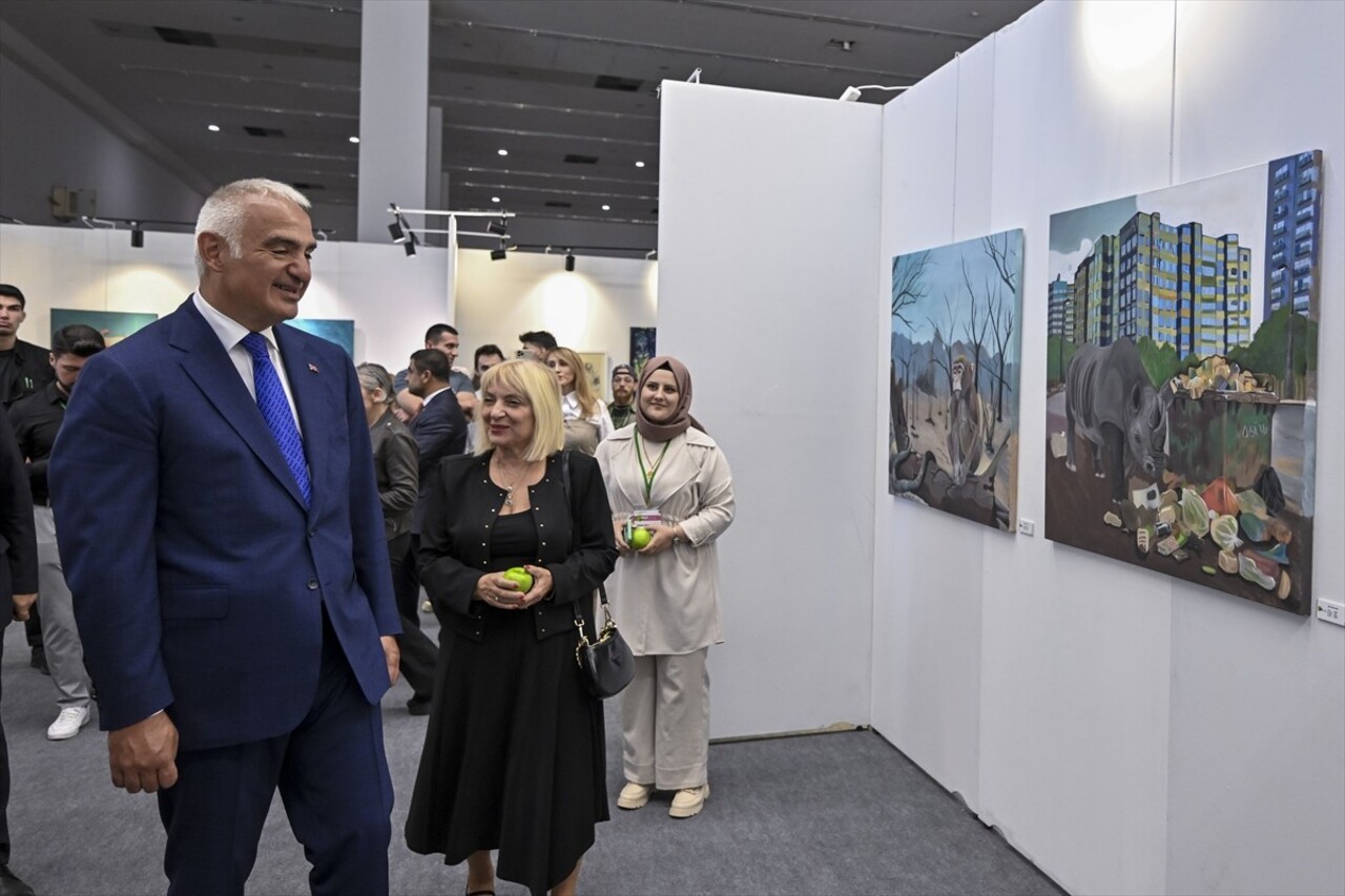 Kültür ve Turizm Bakanı Mehmet Nuri Ersoy, Ankara Kültür Yolu Festivali kapsamında ATO...