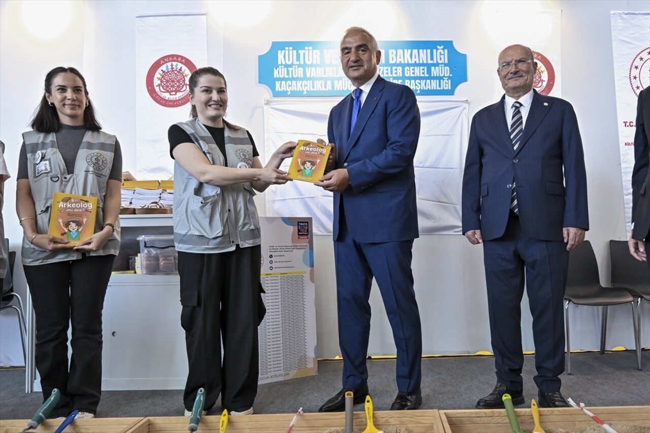 Kültür ve Turizm Bakanı Mehmet Nuri Ersoy, Ankara Kültür Yolu Festivali kapsamında ATO...