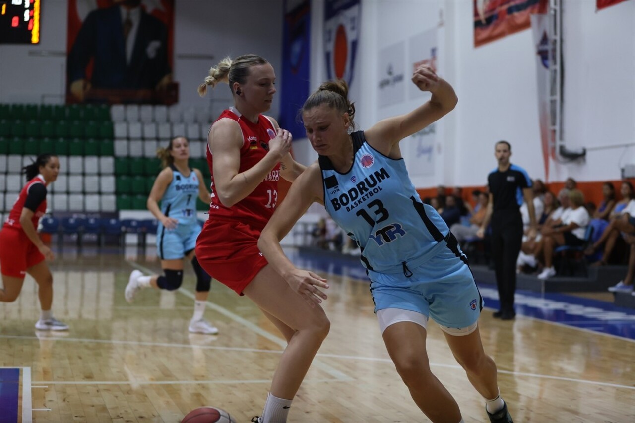 Basketbol FIBA Kadınlar Avrupa Kupası'nın ön eleme turu rövanşında YTR Gayrimenkul Bodrum...