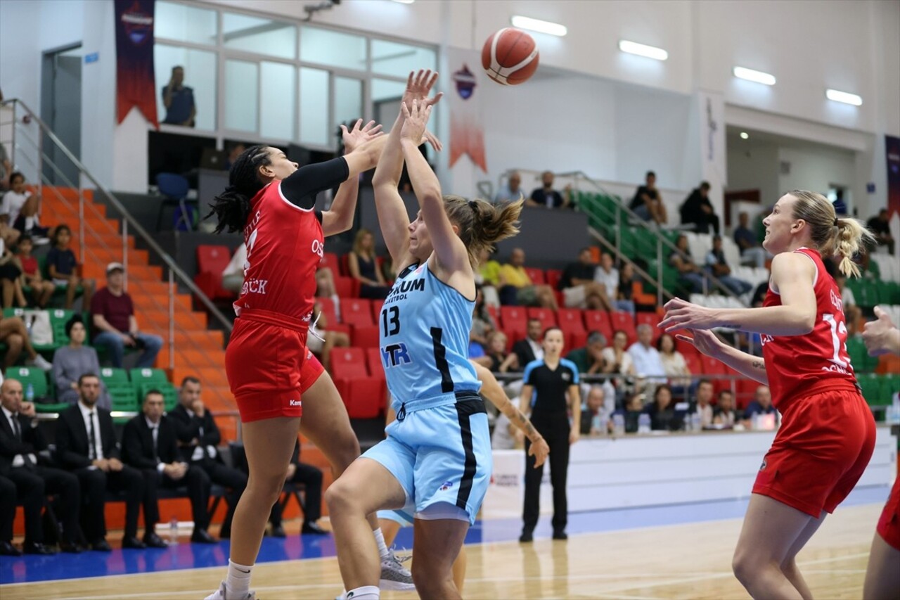 Basketbol FIBA Kadınlar Avrupa Kupası'nın ön eleme turu rövanşında YTR Gayrimenkul Bodrum...