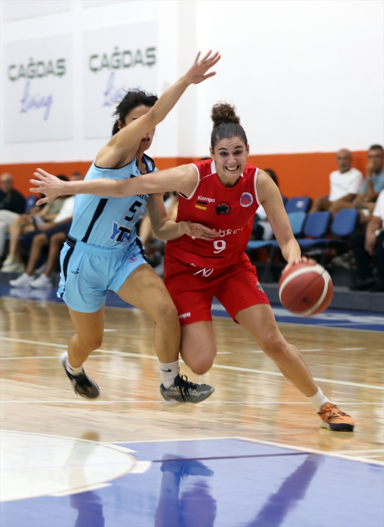 Basketbol FIBA Kadınlar Avrupa Kupası'nın ön eleme turu rövanşında YTR Gayrimenkul Bodrum...