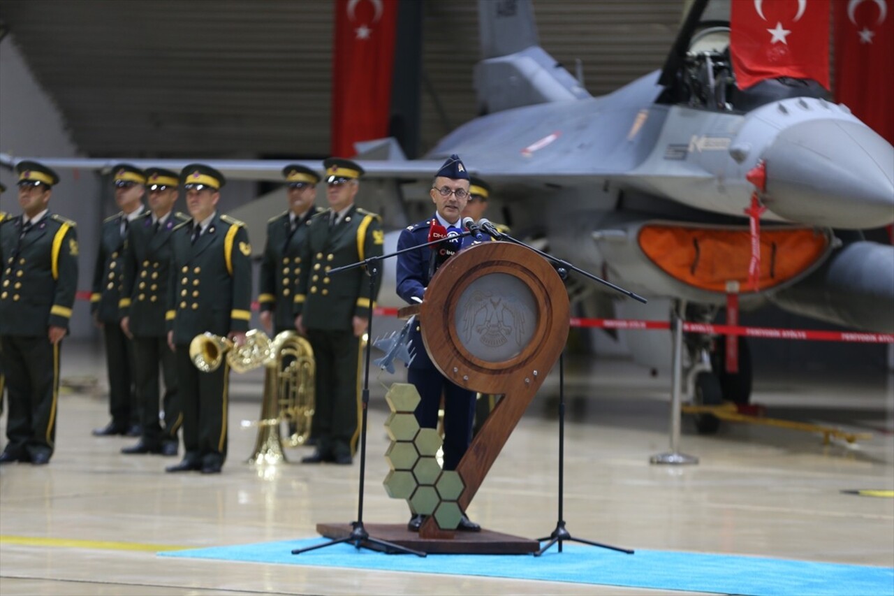 Balıkesir 9'uncu Ana Jet Üs Komutanlığında F-16 hazırlık eğitimlerini başarıyla tamamlayan...