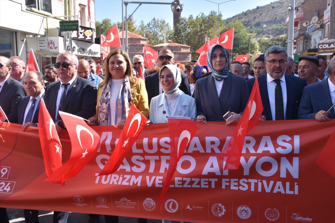 Aile ve Sosyal Hizmetler Bakanı Mahinur Özdemir Göktaş, Afyonkarahisar'da 6. Uluslararası Gastro...