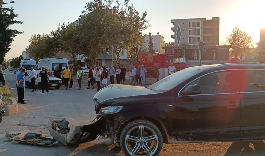 Adıyaman'da meydana gelen trafik