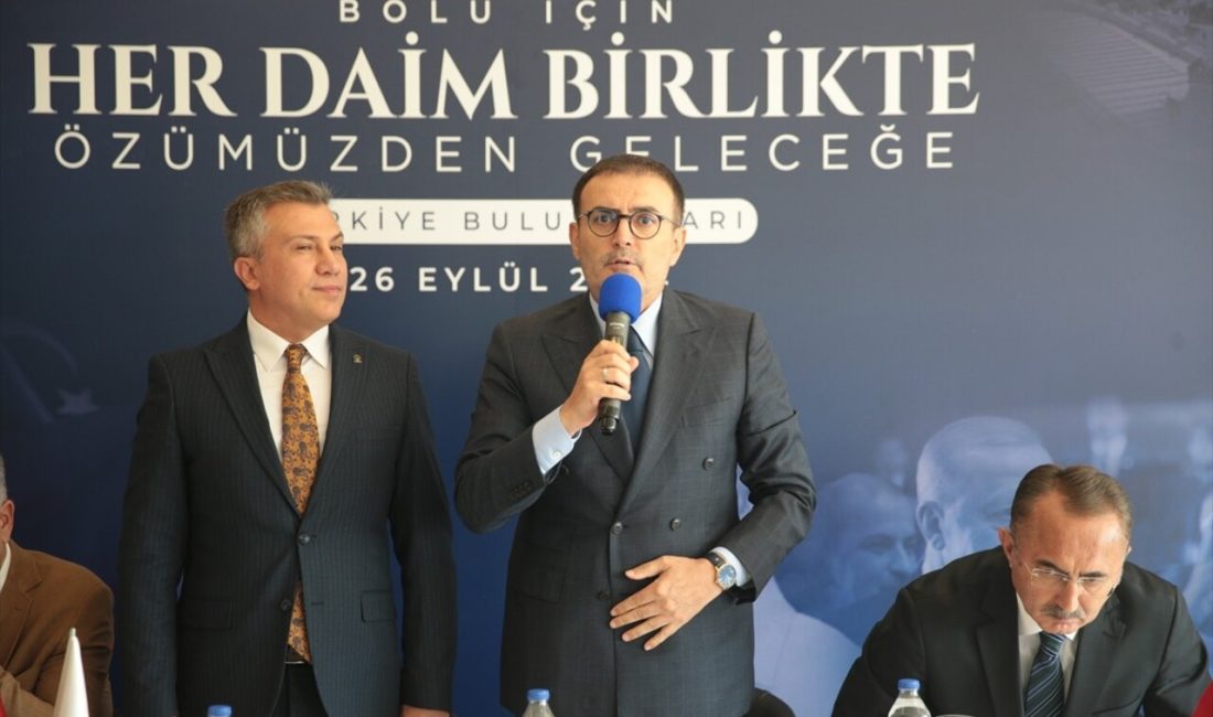 AK Parti'nin Bolu'da düzenlenen