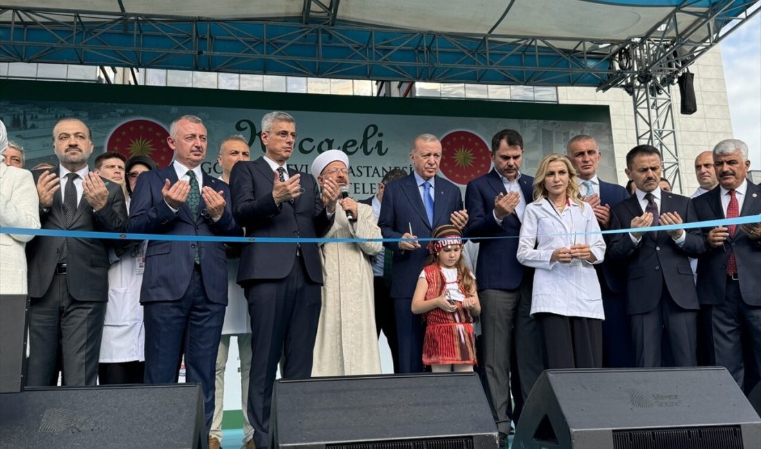 Cumhurbaşkanı Erdoğan, Kocaeli'nde yaptığı