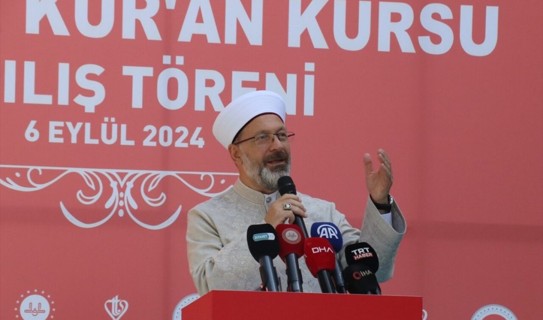 Diyanet İşleri Başkanı Erbaş,