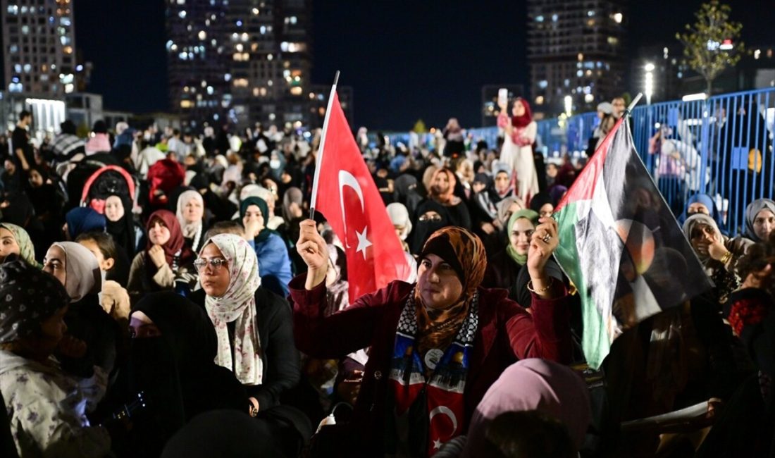 İstanbul'da Gazze'ye yönelik saldırıları