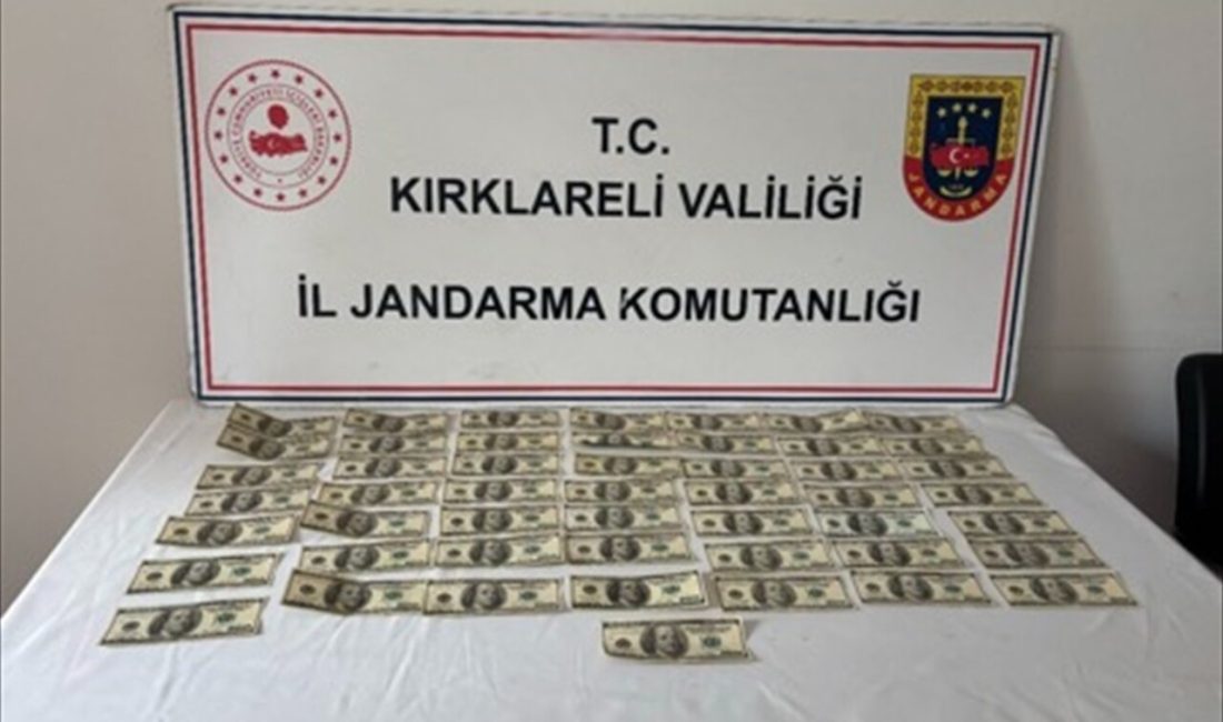 Kırklareli'nde jandarma, sahte 5