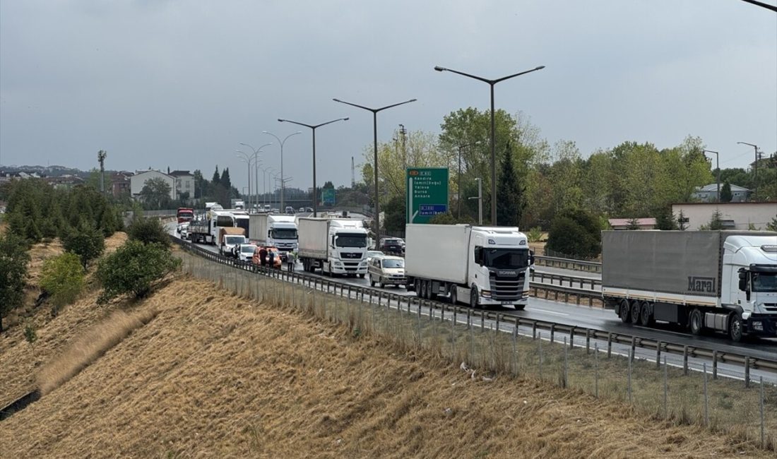 Kocaeli'de meydana gelen zincirleme