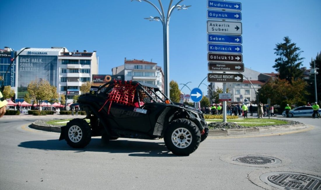 Bolu'da düzenlenen Türkiye Baja