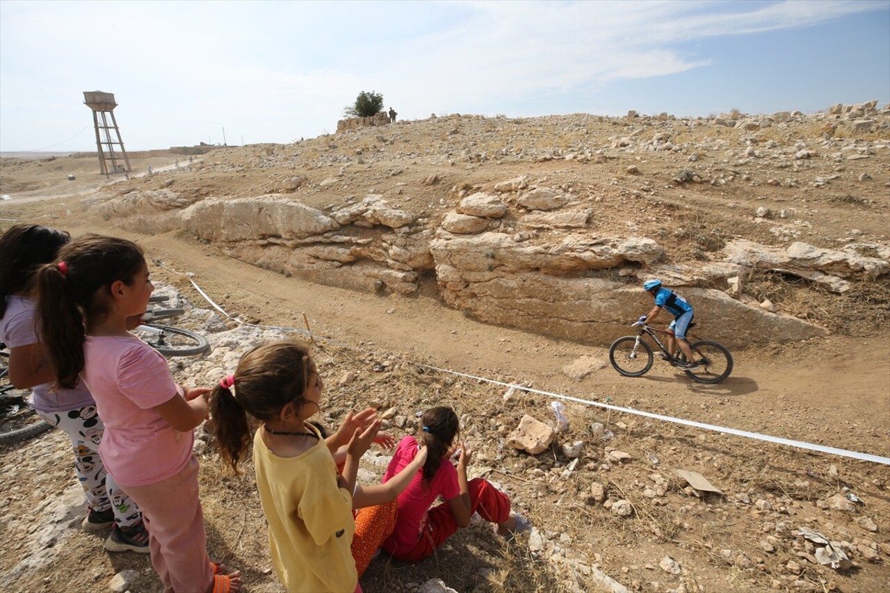 Mardin'in tarihi Dara Antik Kenti'nde Uluslararası Mardin MTB Cup Dağ Bisikleti Yarışları...