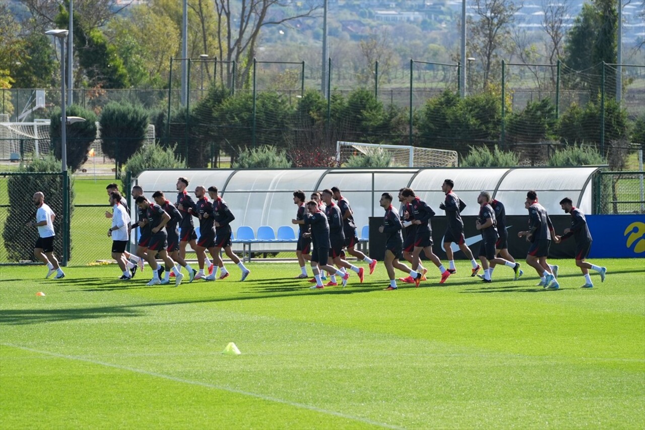 UEFA Uluslar B Ligi 4. Grup'ta yarın Karadağ'ı Samsun'da konuk edecek A Milli Futbol Takımı...