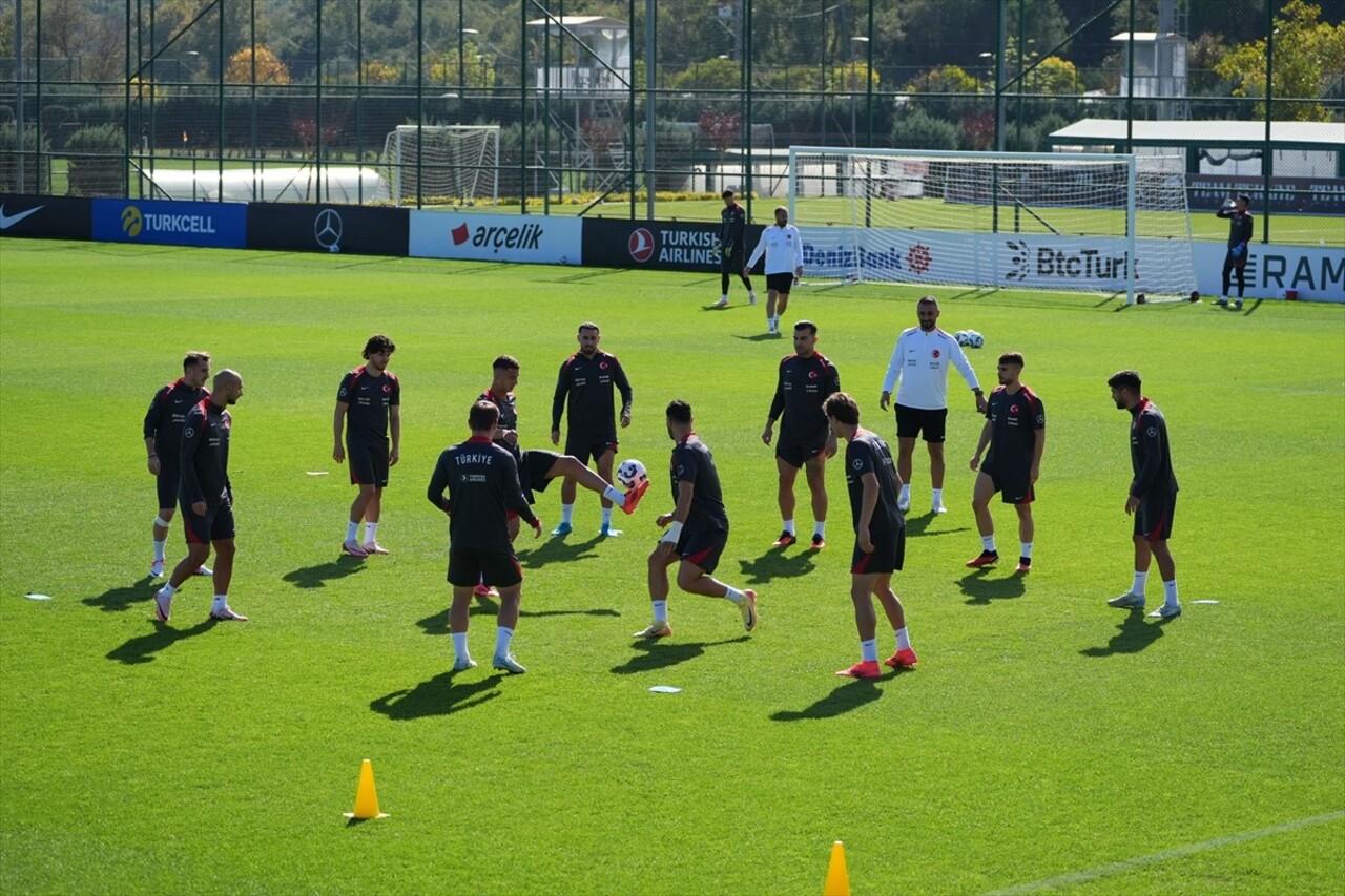 UEFA Uluslar B Ligi 4. Grup'ta yarın Karadağ'ı Samsun'da konuk edecek A Milli Futbol Takımı...