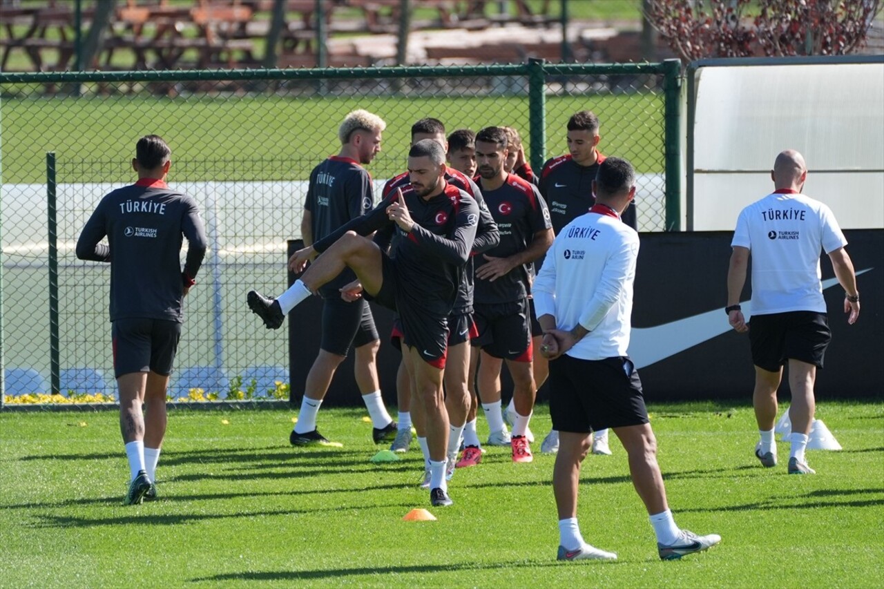 UEFA Uluslar B Ligi 4. Grup'ta yarın Karadağ'ı Samsun'da konuk edecek A Milli Futbol Takımı...