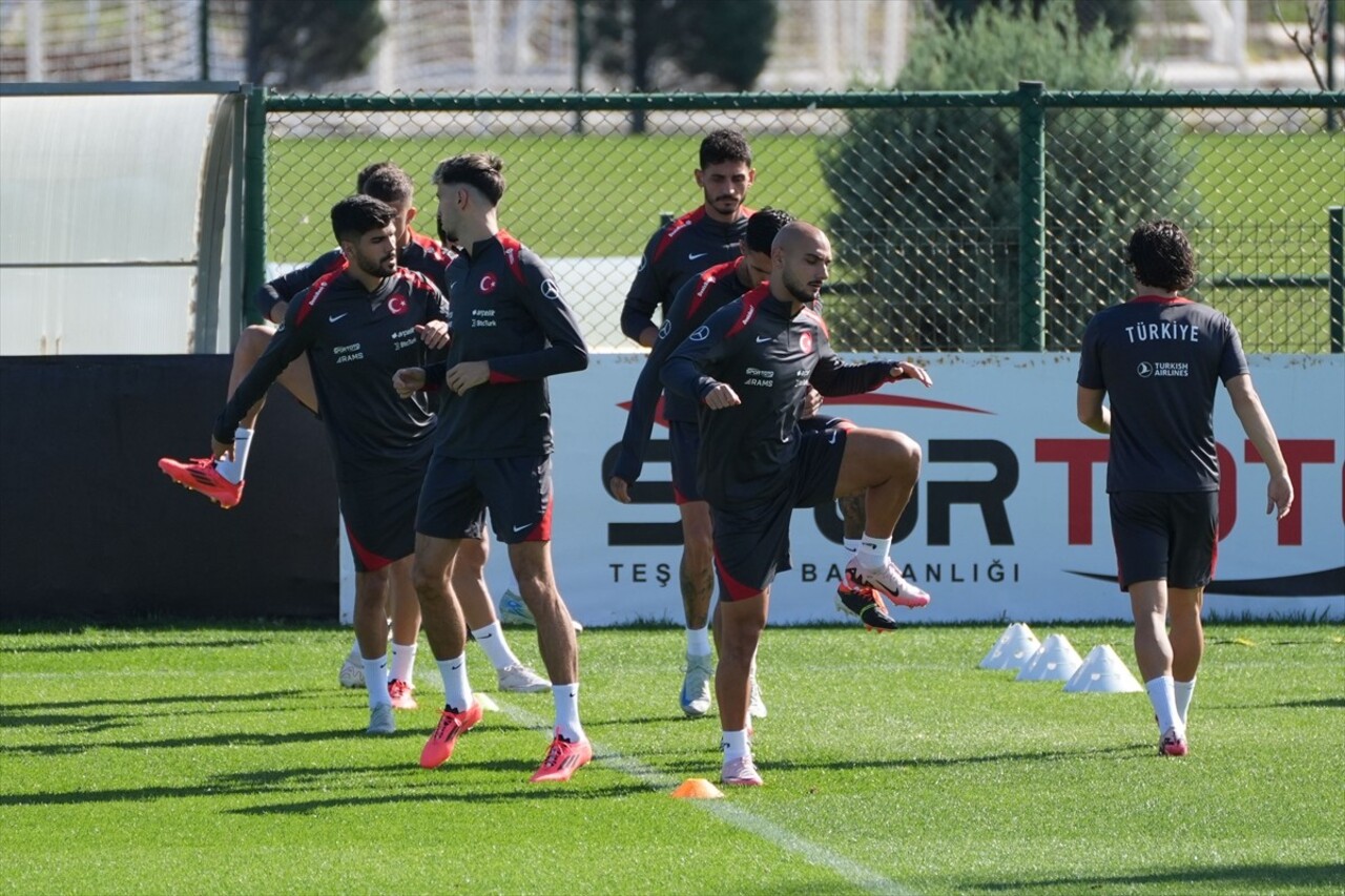 UEFA Uluslar B Ligi 4. Grup'ta yarın Karadağ'ı Samsun'da konuk edecek A Milli Futbol Takımı...